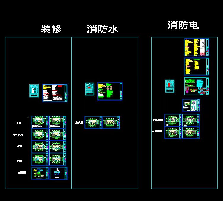 厦门消防蓝图设计，二次装修消防报审图设计